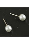 Top İncili Küpe 6 mm