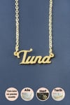 Tuna İsimli Kolye