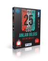 Yanıt 8. Sınıf Anlam Bilgisi 25 Deneme