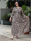     LUNA LEOPAR ELBİSE 