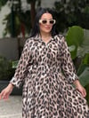     LUNA LEOPAR ELBİSE 