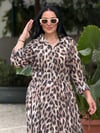     LUNA LEOPAR ELBİSE 