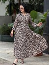     LUNA LEOPAR ELBİSE 