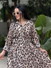     LUNA LEOPAR ELBİSE 