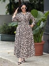     LUNA LEOPAR ELBİSE 