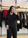 Drape elitaire Siyah Bluz