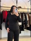 Drape elitaire Siyah Bluz