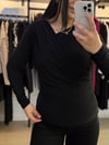 Drape elitaire Siyah Bluz