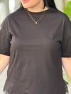 Lace Aura Siyah Tişört
