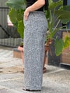 LEOPARD WIDE JEAN GRİ