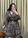 Mira Şifon Katlı Elbise