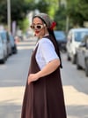 MIRELLE Salopet Elbise Kahverengi 