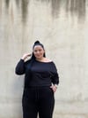 NRD ÜÇ İPLİK SİYAH EŞOFMAN 