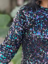Obsidian Shine Elbise