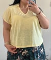 POLO YAKA SARI TSHİRT 