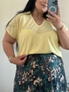 POLO YAKA SARI TSHİRT 