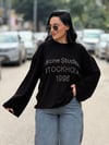 POMELLA OVERSİZE TRİKO SİYAH