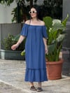 ROSALIA Elbise İndigo Mavi 