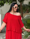 RUBY BREEZE Elbise Kırmızı