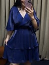 Sapphire Şifon Elbise 