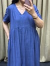 Viena Basic İndiğo  Elbise 