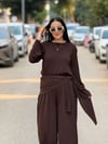 VİOLA  TAKIM  KAHVERENGİ 