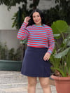 Viva Çizgili Bluz