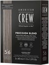 American Crew Precision Blend Amonyaksız Erkek Saç Sakal Boyası 3x40 ml | 5-6 Medium Ash