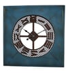 Kare Metal Duvar Saati 60x60 cm