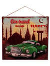 Türkiye Duvar Panosu-30x30 cm