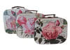 3'lü Çiçekli Çanta Seti