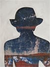 Şemsiyeli Adam Tablo