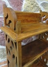 Eskitme Rustic Kitaplık-Raf