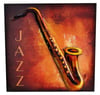 Jazz Duvar Panosu-45x45 cm