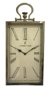 Gümüş Büyük Duvar Saati-65x25