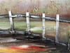 Kırmızı Ağaç Yağlı Boya Tablo-150x200 cm