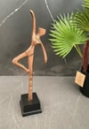 Bronz Dans Figür