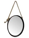 Oval Halat Askılı Ayna