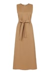 KOLSUZ ELBİSE CAMEL