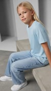Basic Çocuk Tişört | Oysho Kumaş | Rahat Kalıp | 7-14 Yaş
