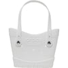 Crocs SMALL EVA TOTE Çanta CRCZFB0001-CRC.WHITE