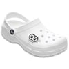 Jibbitz B W Number 8 J03012
