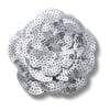 Jibbitz Silver Sequin Flower J10016593