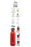 Laken Çelik 18/8 Flow Basic Şişe 0,75L - Çelik LKBSF75
