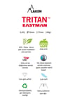 Laken Tritan Summit Şişe 0,45L - Granit LKTNS4G