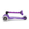 Mini Micro  DELUXE FOLDABLE LED PURPLE Çocuk Scooter MCR.MMD199