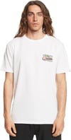 Quiksilver RETROFADE M TEES Erkek T-Shirt EQYZT07231-WBB0