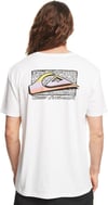 Quiksilver RETROFADE M TEES Erkek T-Shirt EQYZT07231-WBB0