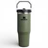 Stanley The IceFlow™ Flip Straw 2.0 Tumbler 0.89L / 30oz Dried Pine Termos AS1012043077