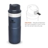 Stanley The Trigger-Action Travel Mug .35L / 12OZ AS1009848009 Mavi